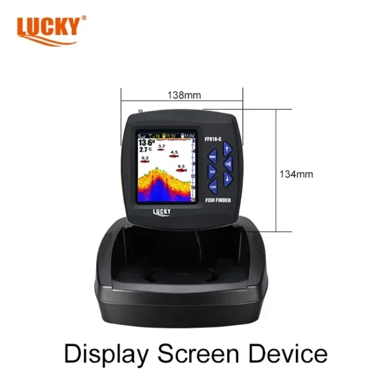 Fish Finder - 新型 LUCKY FF918C-WL カラーディスプレイ LUCKY ソナー