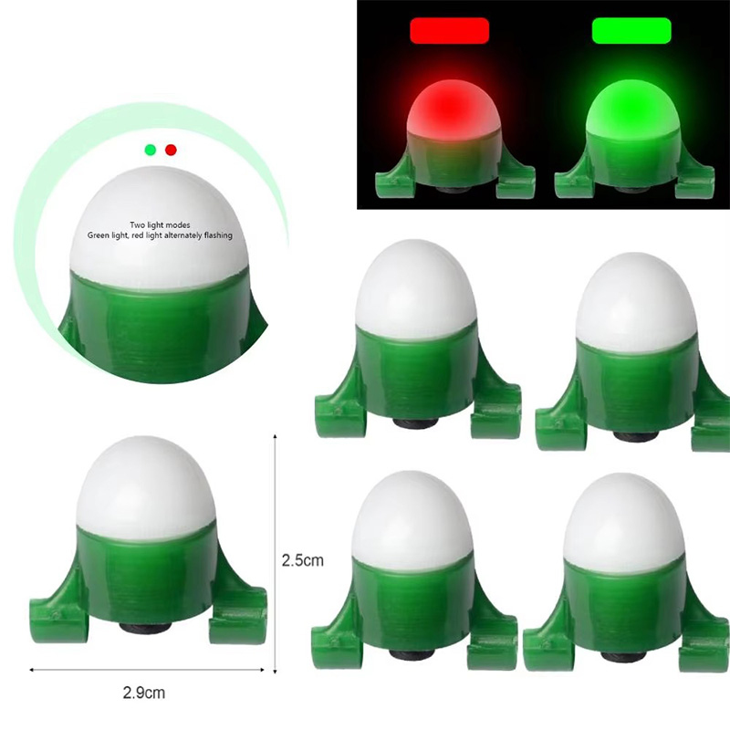 Bite Alarm - 1-4pc LED 釣りアラーム圧縮耐性ロッド先端センサーライト鯉夜釣りバイトアラームツール屋外釣りアクセサリー