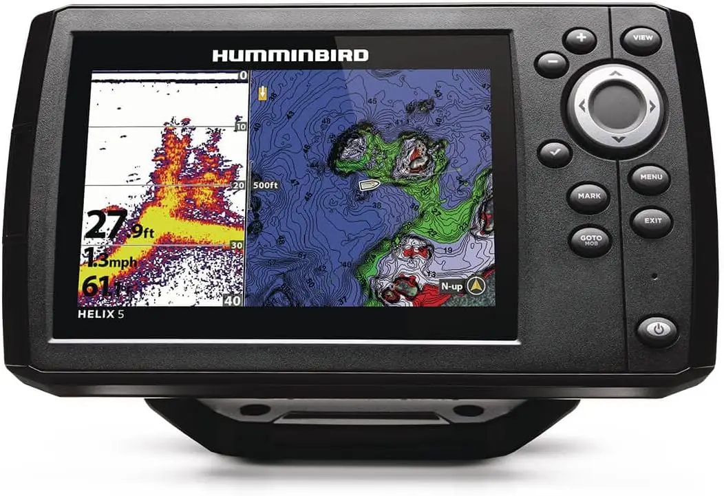 Fish Finder Gps - ハミンバード 411660-1 ヘリックス 5 チャープ GPS