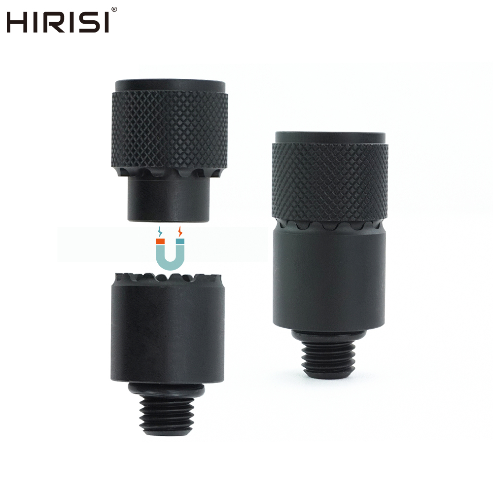 Bite Alarm - Hirisi 鯉釣りクイックチェンジコネクタ鯉釣りアダプタアルミ釣り警報ロッドポッド釣具 AQ210