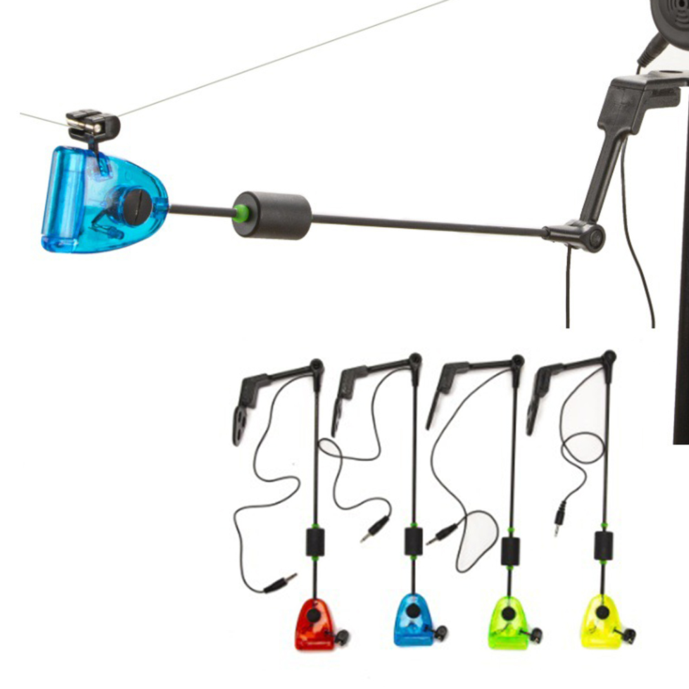 Fish Finder Cable - 電子釣り用バイトアラーム LEDライト付き 高感度鯉スインガーインジケーター 夜釣り用 ステンレス鋼線ボディ