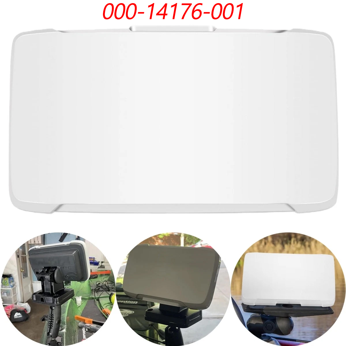 Fish Finder - MX 保護日焼け止め/防塵カバー 000-14176-001、9 インチ画面保護、すべての Lowrance HOOK2