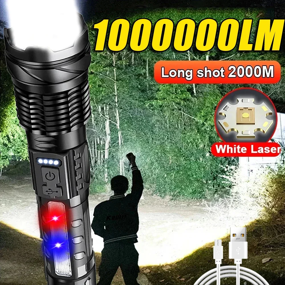 強力な LED 懐中電灯 充電式キャンプライト サイドライト - Fishing Light のレビューと価格