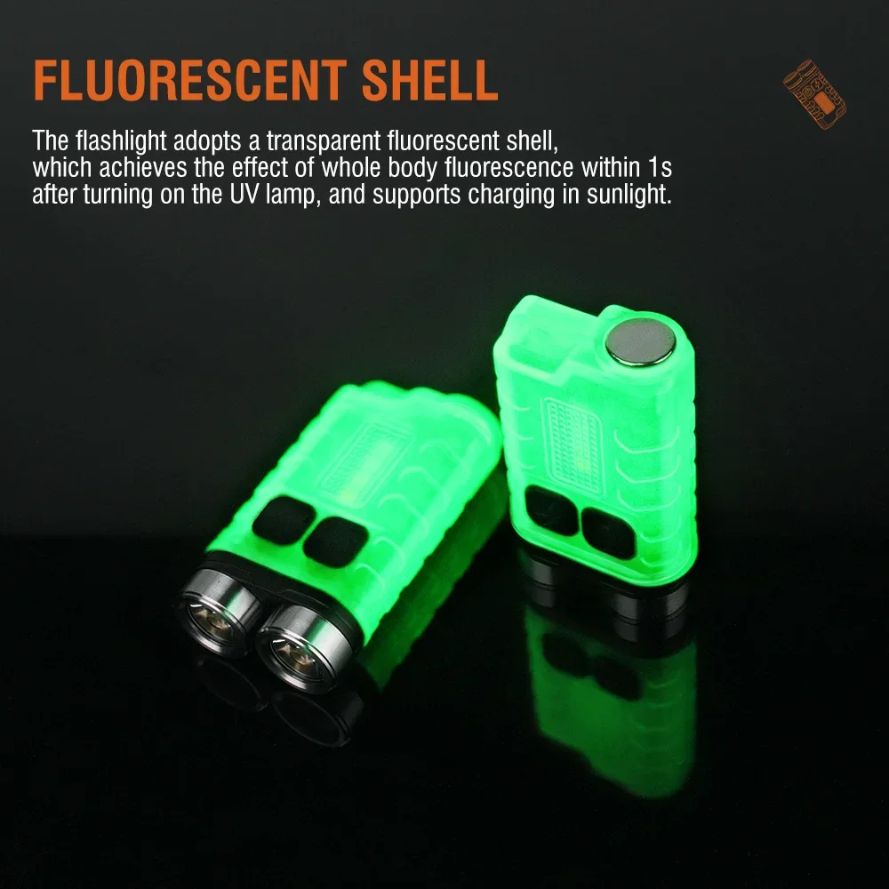 BORUiT V3 LED キーホルダー ポータブル 900 - Fishing Light のレビューと価格