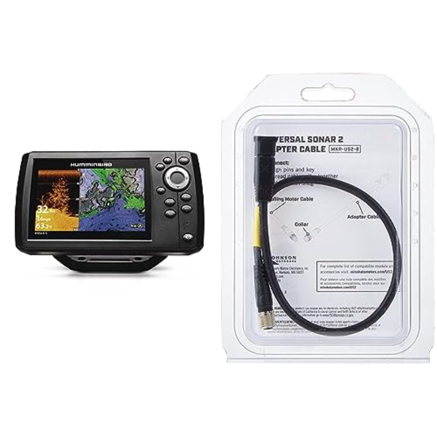 Helix 5 魚群探知機とアクセサリーバンドル 淡水釣り用 - Fish Finder Gps のレビューと価格