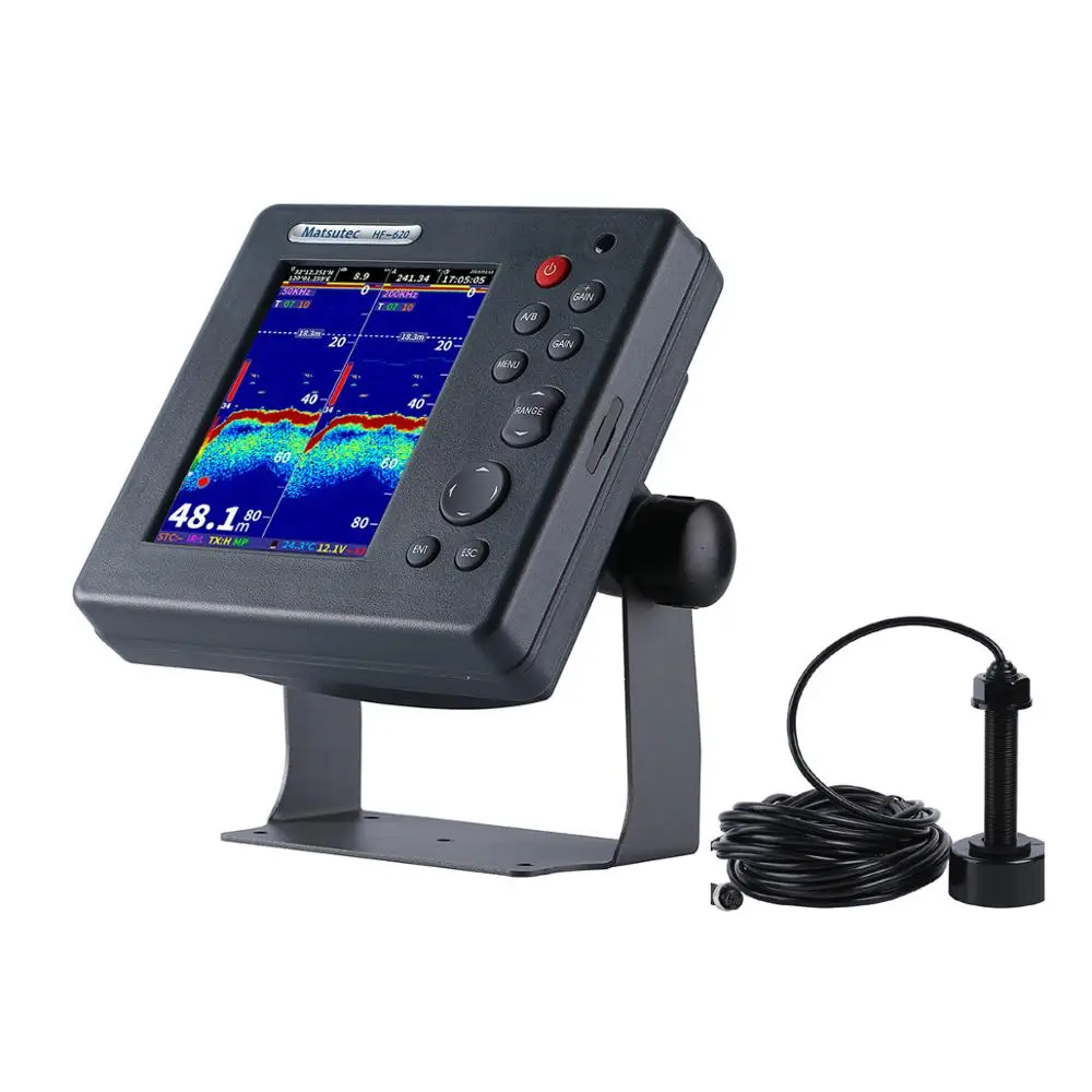 マツテック HF-620 マリンカラー エコーサウンダー 魚 - Fish Finder Charger のレビューと価格