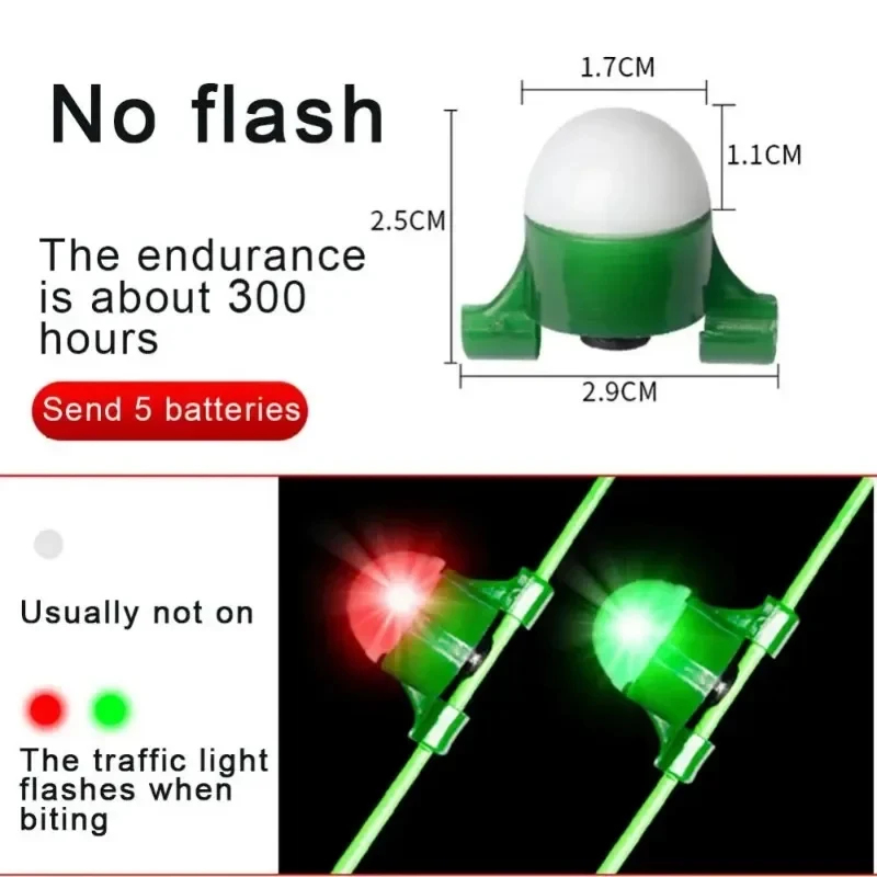 1-4pc LED 釣りアラーム圧縮耐性ロッド先端センサーラ - Bite Alarm のレビューと価格