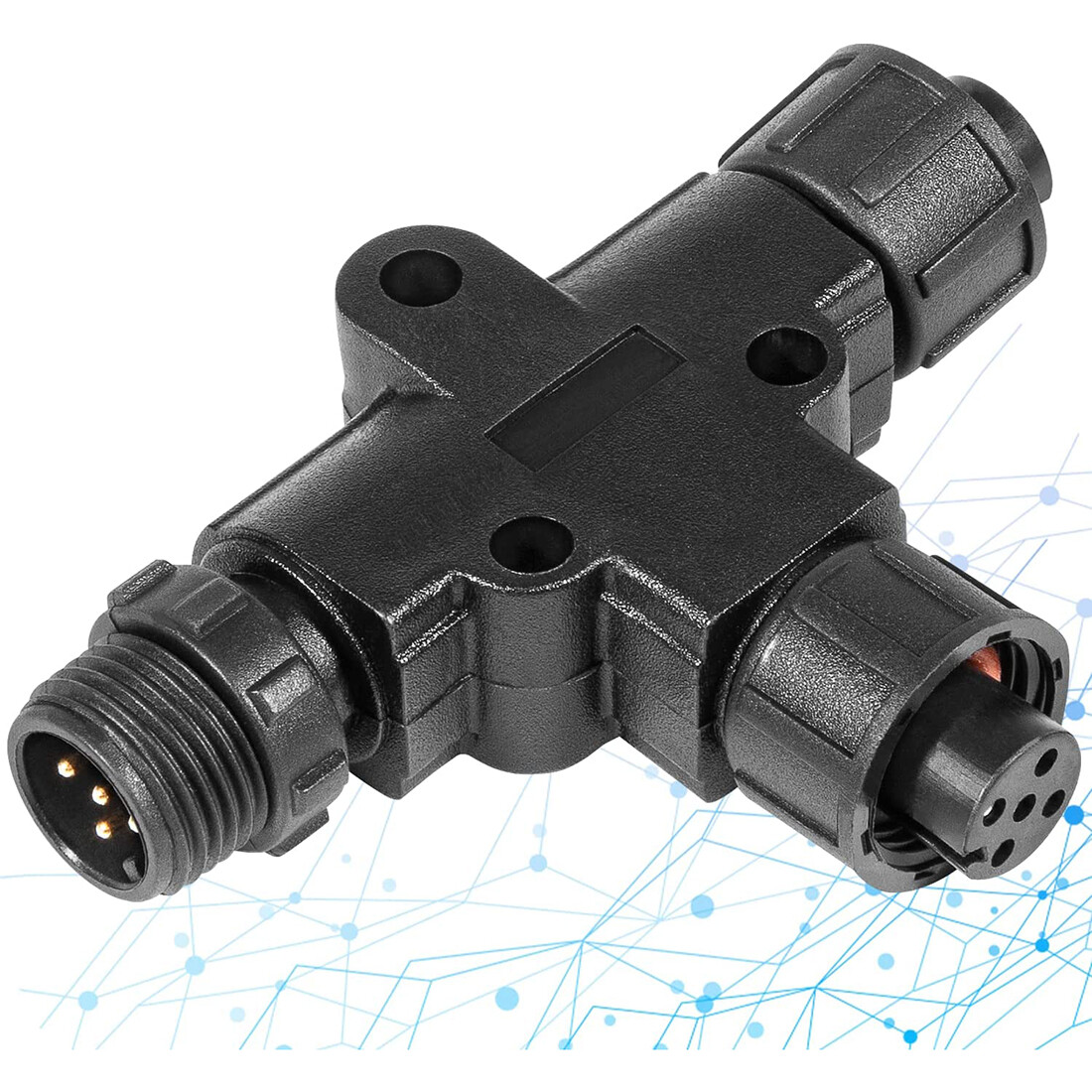 NMEA 2000 マイクロ-C T コネクタ 5 ピン N - Fish Finder Cable のレビューと価格