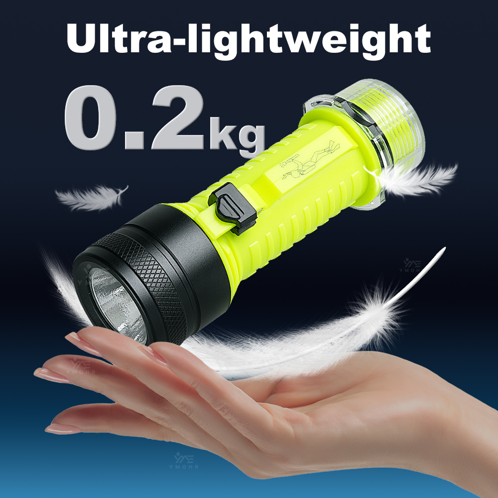 新しいポータブルプロフェッショナル LED ダイビング懐中電 - Fishing Light のレビューと価格