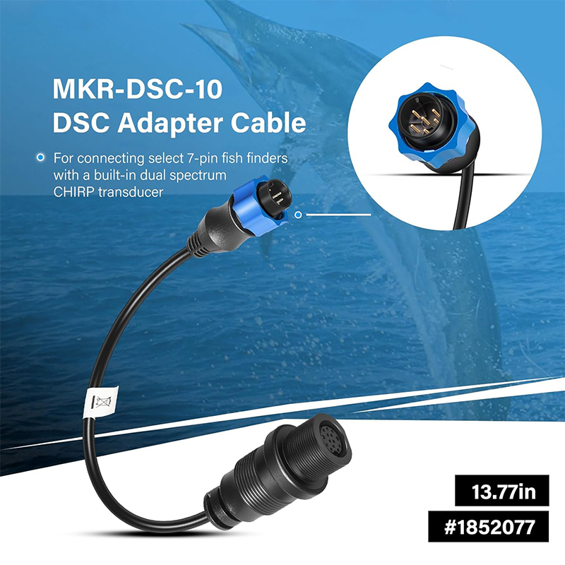 MKR-DSC-10 1852077 DSC アダプターケー - Fish Finder Transducer のレビューと価格