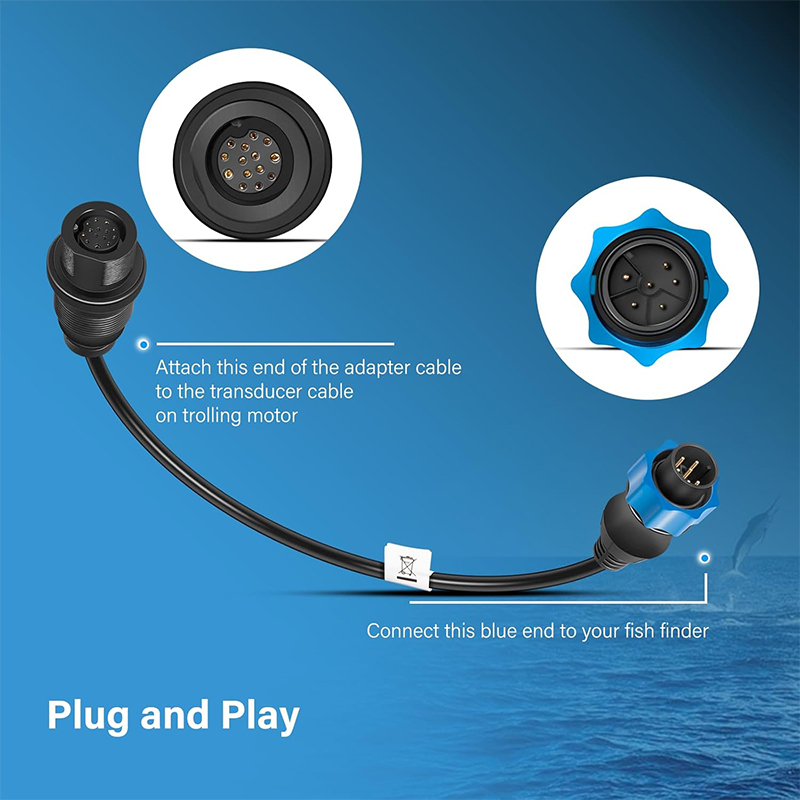 MKR-DSC-10 1852077 DSC アダプターケー - Fish Finder Transducer のレビューと価格