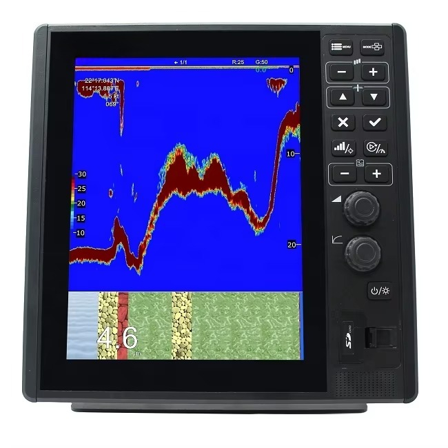 50KHZ / 200KHZ 魚群探知機 -12 (新製品! - Fish Finder のレビューと価格