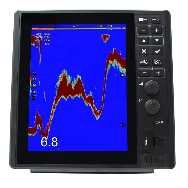 50KHZ / 200KHZ 魚群探知機 -12 (新製品! - Fish Finder のレビューと価格