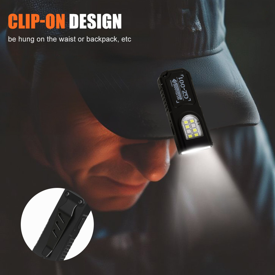 多機能キーホルダー懐中電灯 USB 充電式ミニ懐中電灯 CO - Fishing Light のレビューと価格