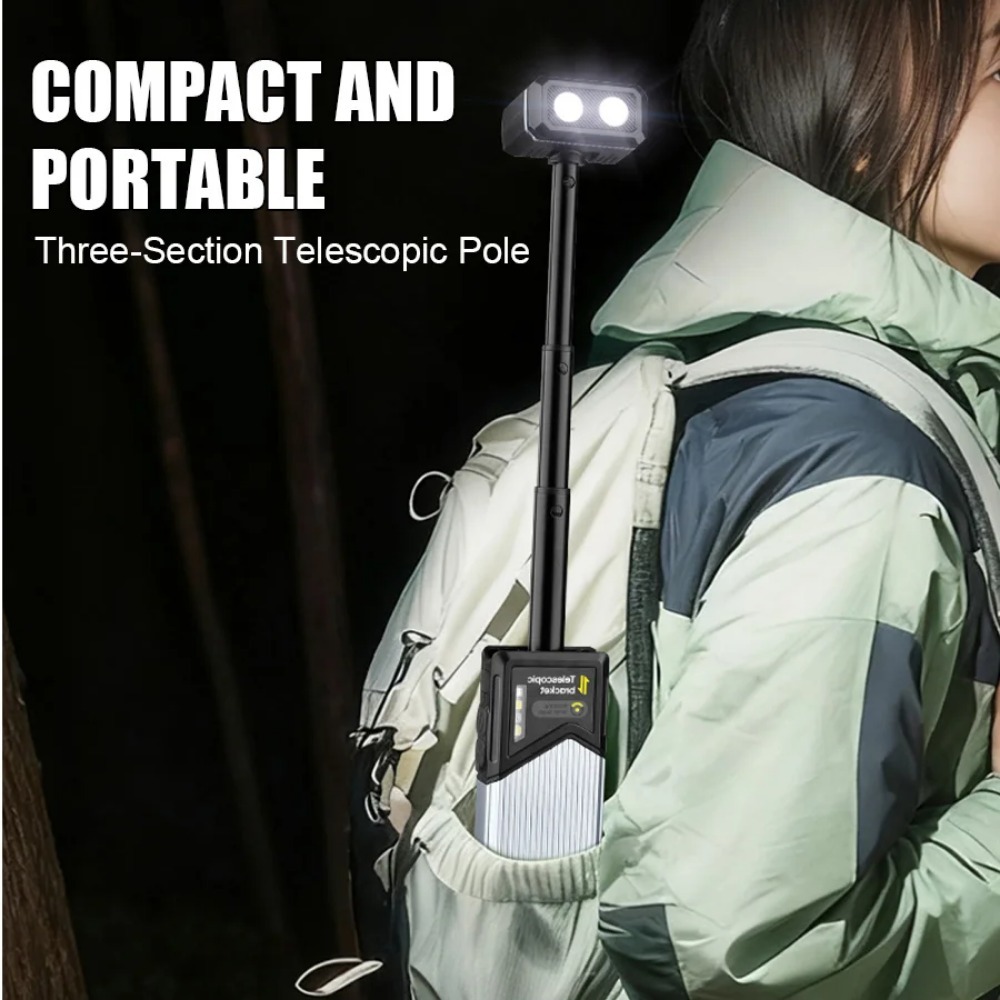ポータブル180 °   回転式拡張可能なLED懐中電灯、防 - Fishing Light のレビューと価格
