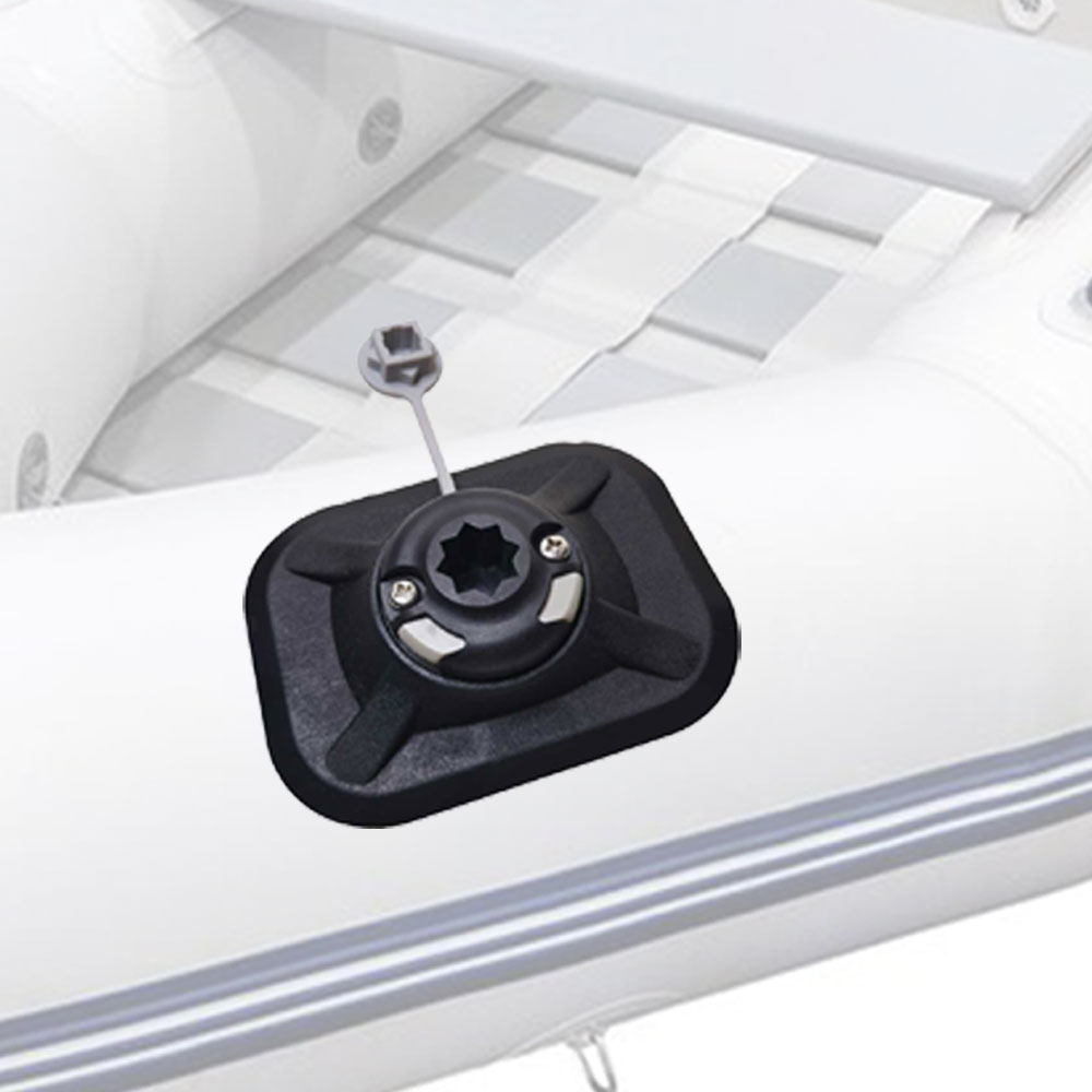 PVC製インフレータブルボート釣り竿ホルダーマウントカヤック - Fish Finder Mount のレビューと価格