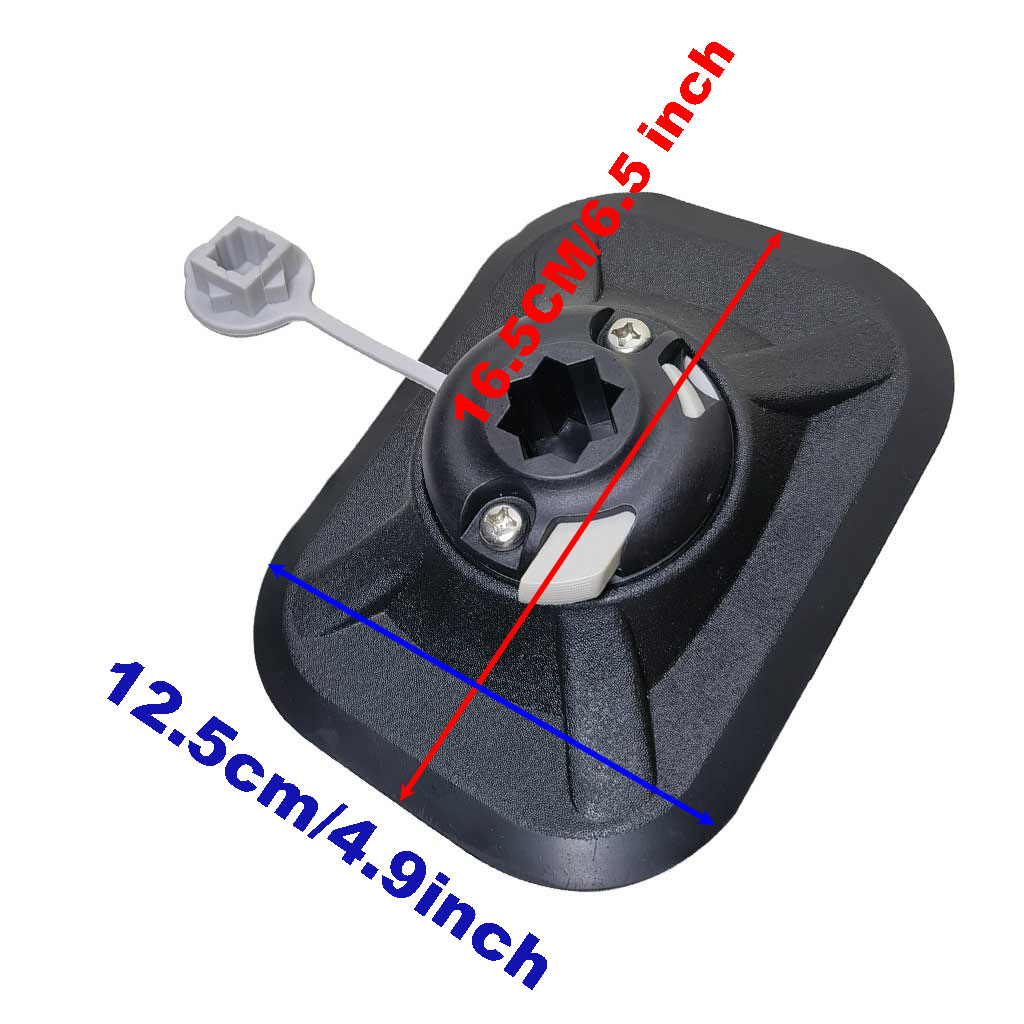 PVC製インフレータブルボート釣り竿ホルダーマウントカヤック - Fish Finder Mount のレビューと価格
